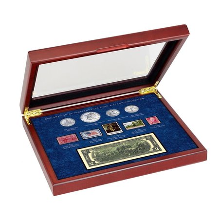 UPM GLOBAL UPM Global 15387 Declaration of Independence Coin & Stamp Collection 15387